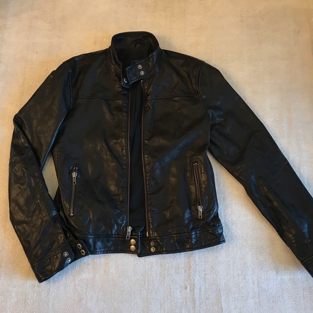 GAP Leather Jacket | size S
